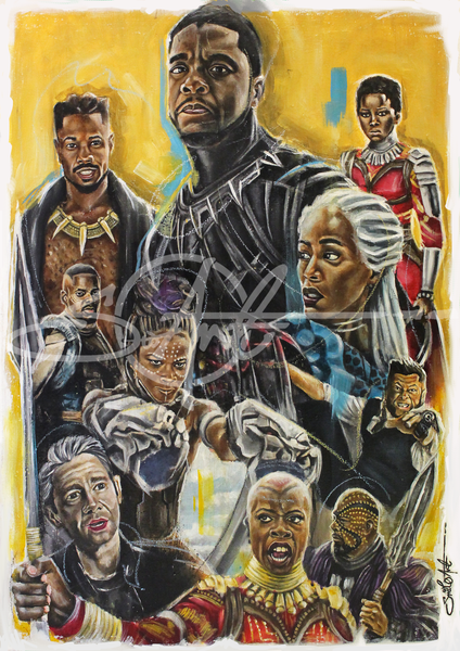 Black Panther Print